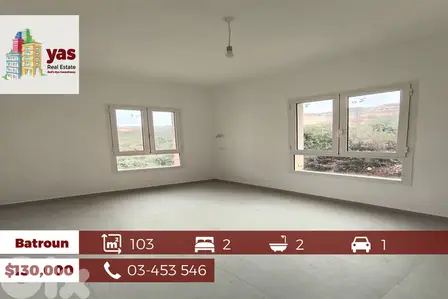 Batroun 105m2 | New Apartment | Calm area | Sea View | HJ/TYT |