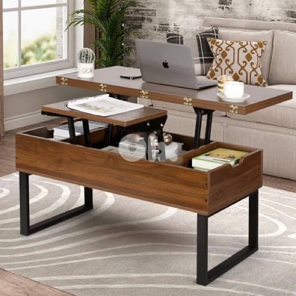 VOWNER Folding Coffee Table, 3-in-1 7
