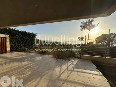 Sea View Garden Floor Apartment in Ballouneh