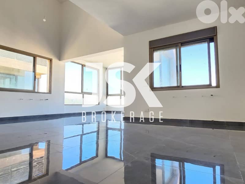L19568 - Spacious Duplex With Great View For Sale in Jamhour 0