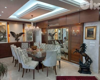 high-end living ,luxuriously furnished in ain el remmaneh REF#DJ127905