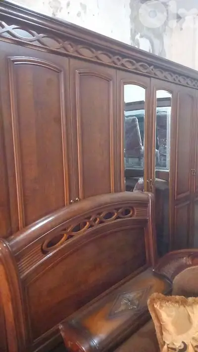 اوضة نوم ماليزي تقيل شغل برا تخت مفرد ونص
