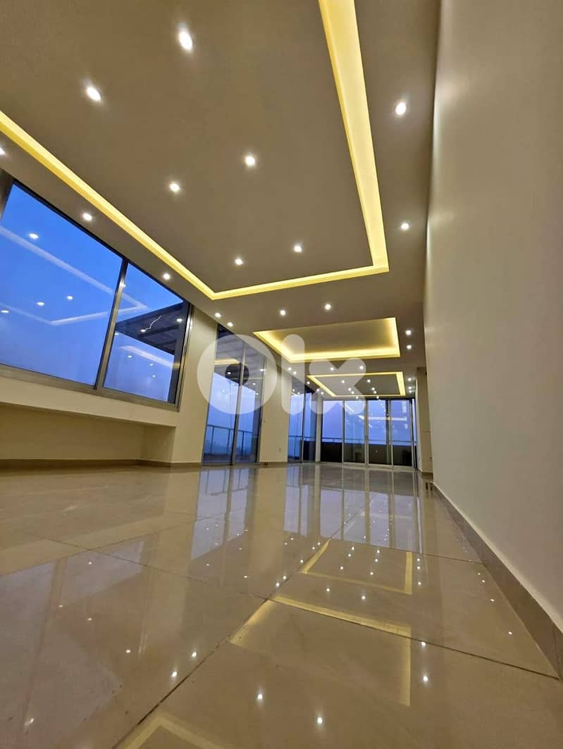 200 SQM Fully Decorated Apartment in Zalka with Breathtaking Sea View 0