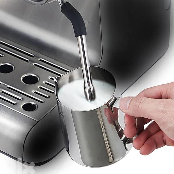 German Espresso KB Elements Preciso Coffee Machine With Grinder 5