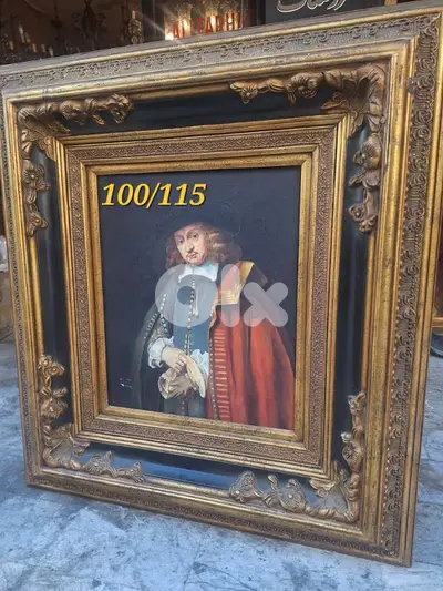 لوحة رسم بورتريه انتيك مميزة جدا