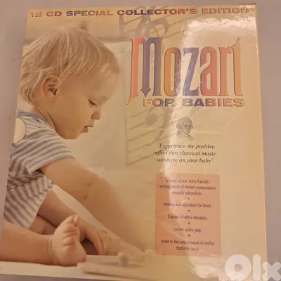 12 CD's Mozart for babies