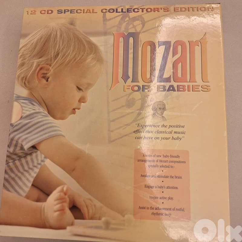 12 CD's Mozart for babies 0