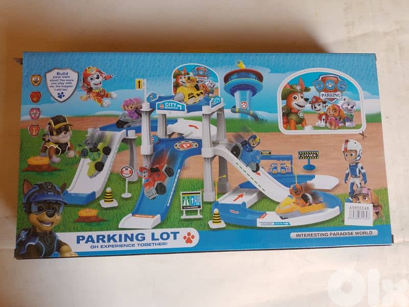 paw patrol parking 0