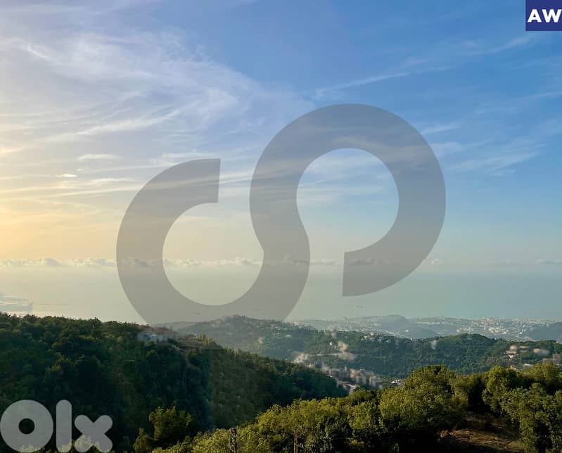 breathtaking sea and mountain views,Bhersaf/بحرصاف  REF#AW127908 0
