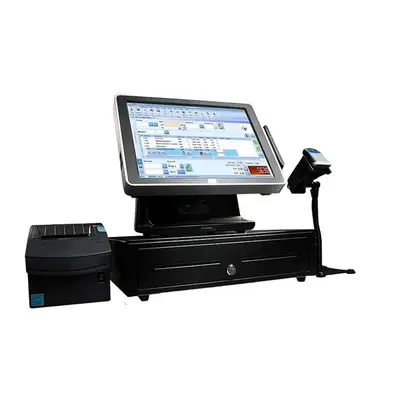 POS All-In-One Touch Screen + Free Software - Core I5 - 8GB Ram- 128GB
