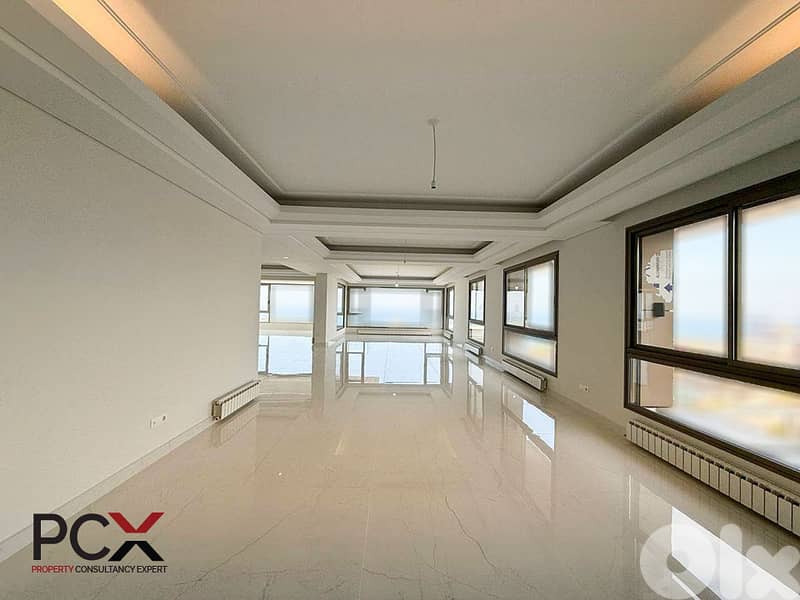 Apartment for Rent in Achrafieh | Brand New | Sea View | Easy Access 0
