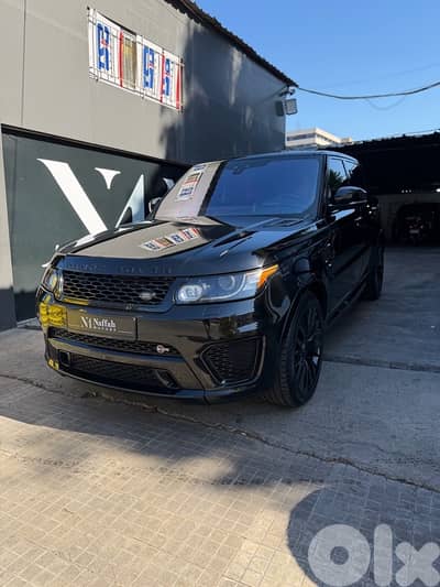 Range Rover SVR 2017 Clean Carfax Factory Paint!! Red Interior!!