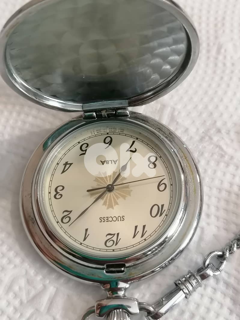 alba pocket watch by seiko 0