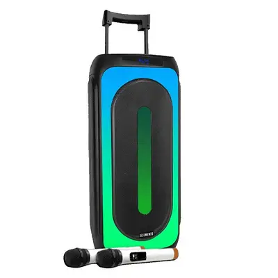 ELEMENTS KARAOKE - SPEAKER-2 WHEELS TROLLEY 2X10" | EK1010 سبيكر ELEMENTS KARAOKE - SPEAKER-2 WHEELS TROLLEY 2X10" | EK1010 سبيكر