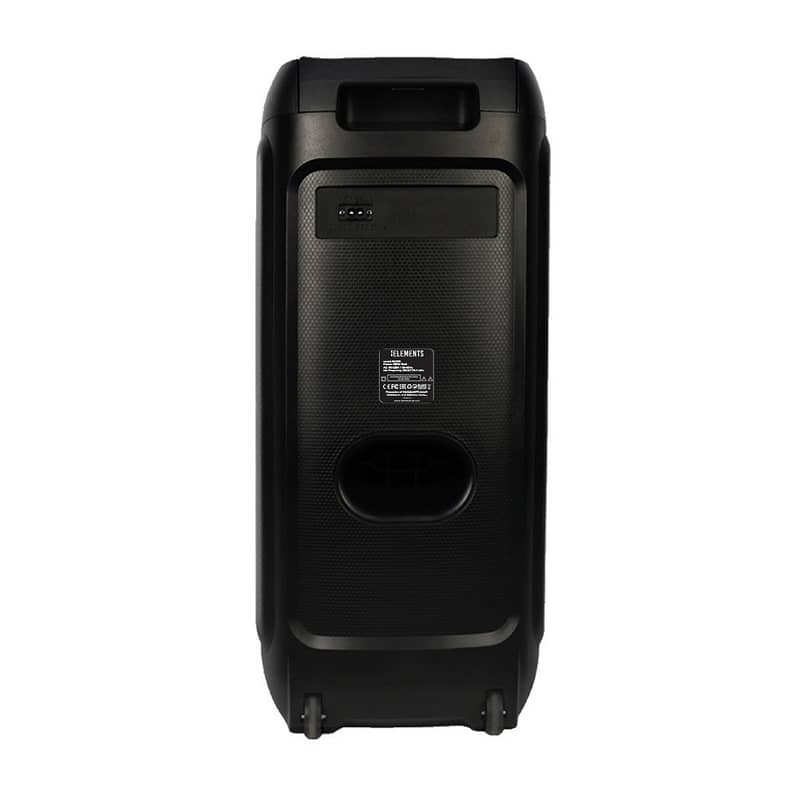 ELEMENTS KARAOKE - SPEAKER-2 WHEELS TROLLEY 2X10" | EK1010 سبيكر 2