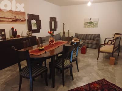 SEA VIEW APARTMENT FOR SALE IN MTAYLEB WITH TERRACE 3 BEDS, (MT-165)