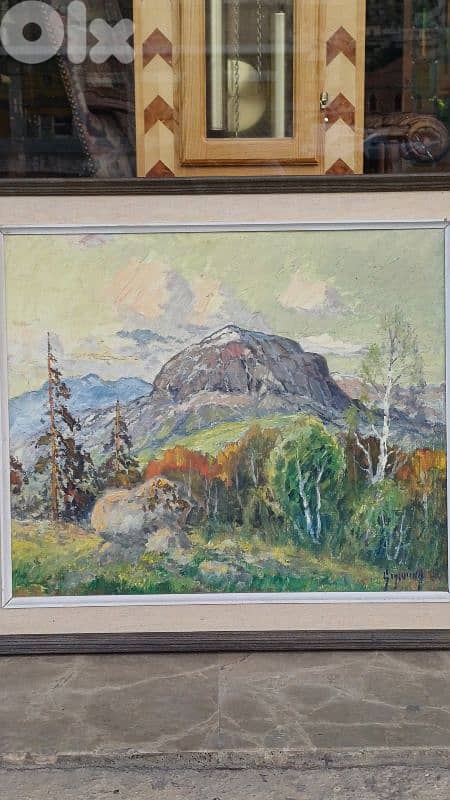 لوحة رسم زيتي 2