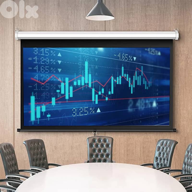 PROJECTION WHITE SCREEN BW18-M240 1