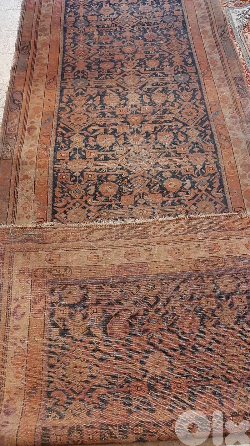 Antique Kerman Persian runner rug - 200 years, approximately - SALE. 3