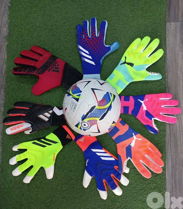football and gloves original  nike w adidas w puma 1