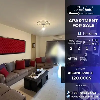 apartment for sale with perfect sea view