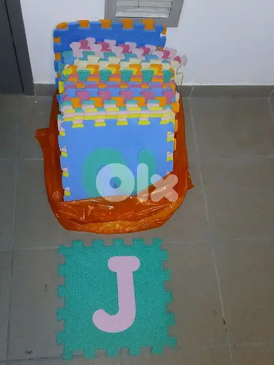 alphabetical puzzle mat