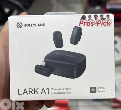 Hollyland Lark A1 Wireless Lavalier Microphone Duo Usb-c