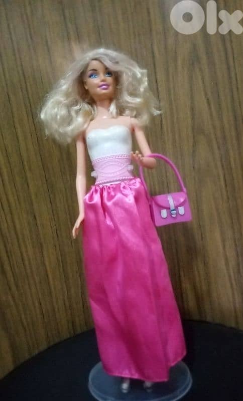 Barbie BRIDE Mattel still good doll Bend legs, mold top+skirt+Heel+bag 1