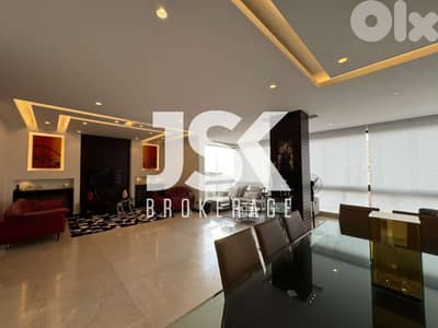 L19591 - Fully Furnished High-End Apartment For Sale in Mansourieh