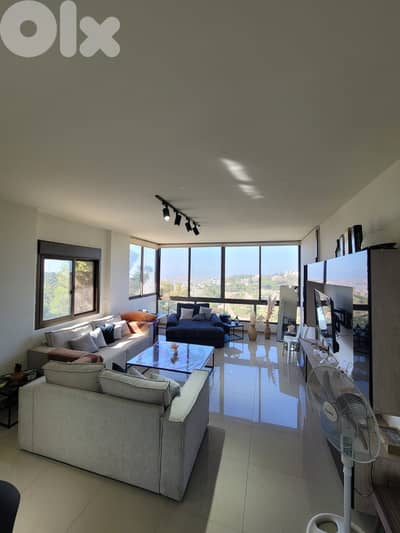 TWO APARTMENTS IN BSALIM SEA VIEW + TERRACES 300SQ , BS-190