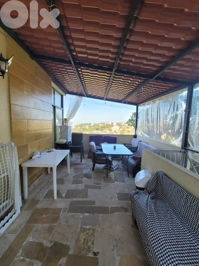 TWO APARTMENTS IN BSALIM SEA VIEW + TERRACES 300SQ , BS-190