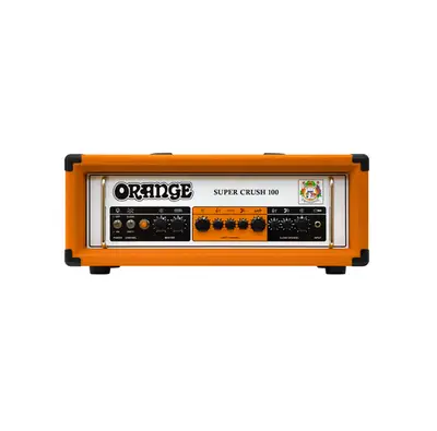 Orange Super Crush 100 – 100W Solid-State Guitar Amp Head with Dual Ch