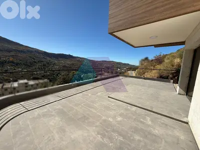 2 bedroom apartment+terrace+mountain view 4sale in Faraya-شقة في فاريا