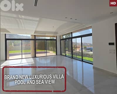 Brand New Luxurious villa - pool and sea view-  MEDYAR REF#HD128030