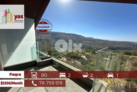 Faqra 80m2 | Furnished Chalet | Modern | Mountain View | Rent | DA/RS