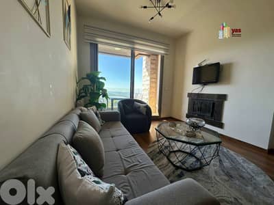 Faqra 80m2 | Furnished Chalet | Modern | Mountain View | Rent | DA/RS