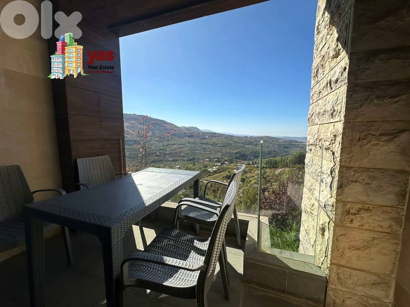Faqra 80m2 | Furnished Chalet | Modern | Mountain View | Rent | DA/RS 3