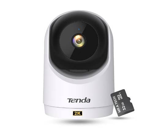 Tenda Ip Ai Camera 2k Cp3 PRO 1080P 360 Tilt Indoor Two-way Audio 0