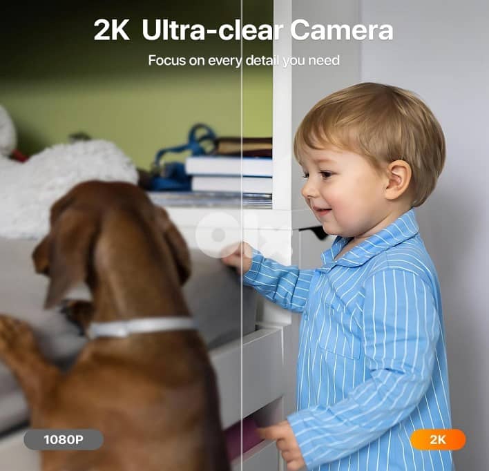 Tenda Ip Ai Camera 2k Cp3 PRO 1080P 360 Tilt Indoor Two-way Audio 7