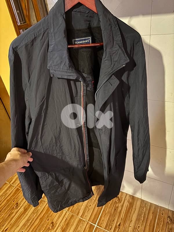 Schneiders Salzburg&schoeller ComforTemp Technology navy blue mid coat 0