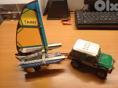 Lego set (one wheel modified) *NOT ORIGINAL LEGO*