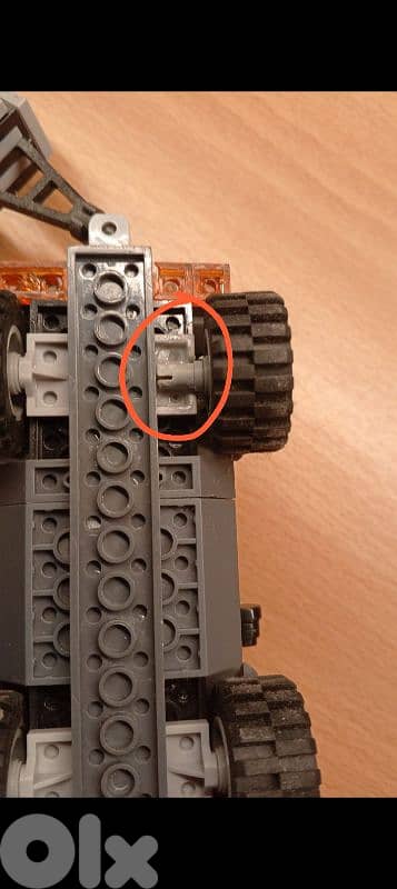 Lego set (one wheel modified) *NOT ORIGINAL LEGO* 3