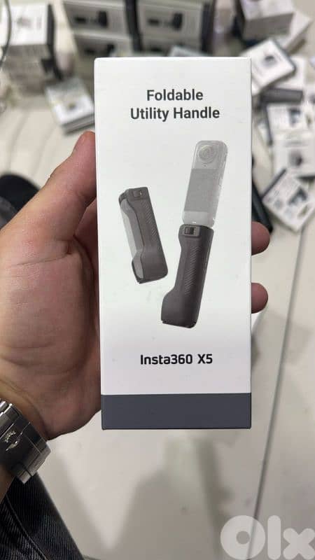 Insta360 x5 foldable Utility Handle 0