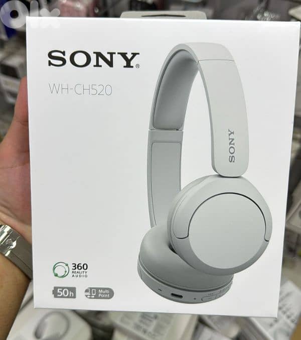 Sony WH-CH520 Headphone white 0