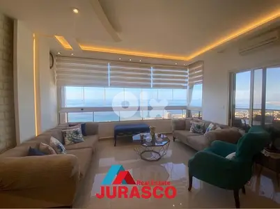 duplex for sale in Halat 200m + 25m terrace/ دوبلكس للبيع مطل عالبحر