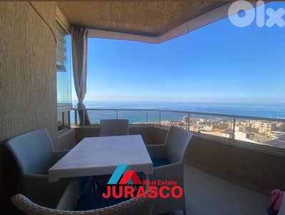 duplex for sale in Halat 200m + 25m terrace/ دوبلكس للبيع مطل عالبحر
