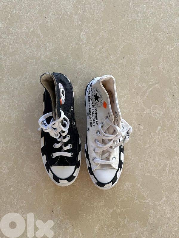 Off White Converse Chuck Taylor All Star 70 Hi 2