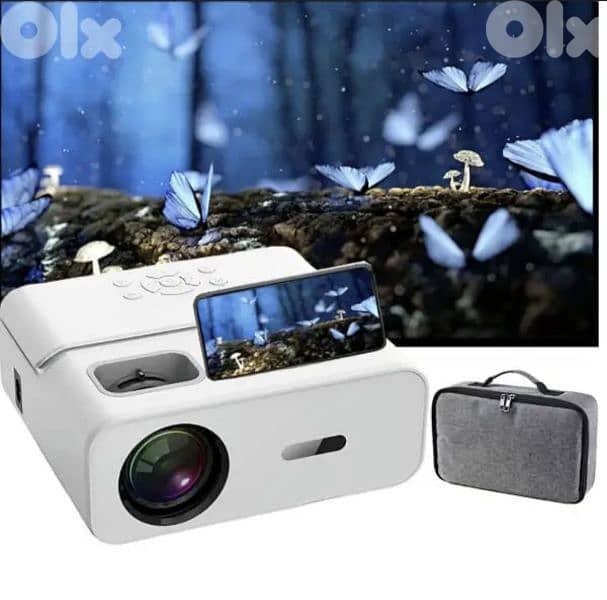 F2 Mini Portable Projector - Full HD 1080p Home Theater/4$ delivery 0