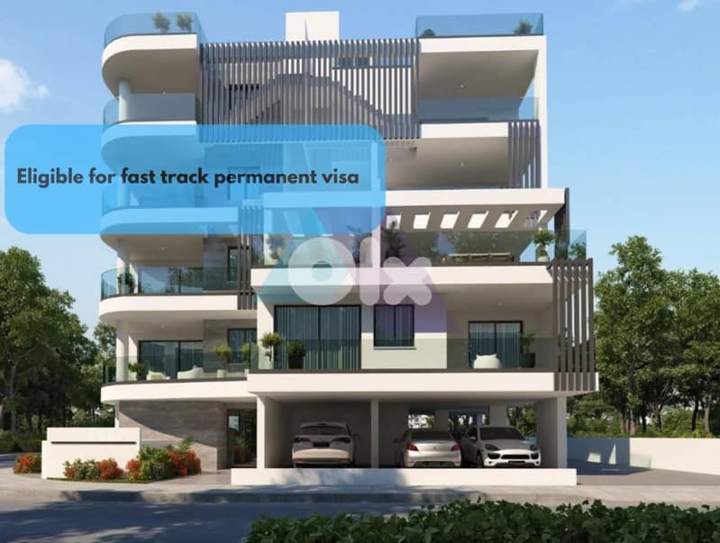 2 bedroom Penthouse+terrace 4sale in Larnaca (Permanent visa property) 0