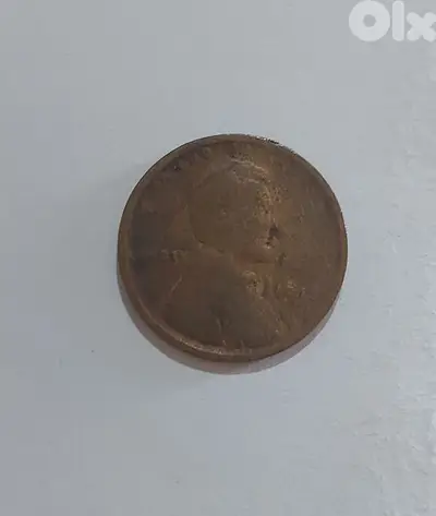 USA  Lincolin Wheat cent coin swiped date